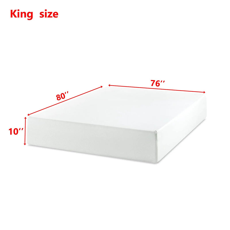 Made In US 10" King Size Mattress by HouseOfZazla