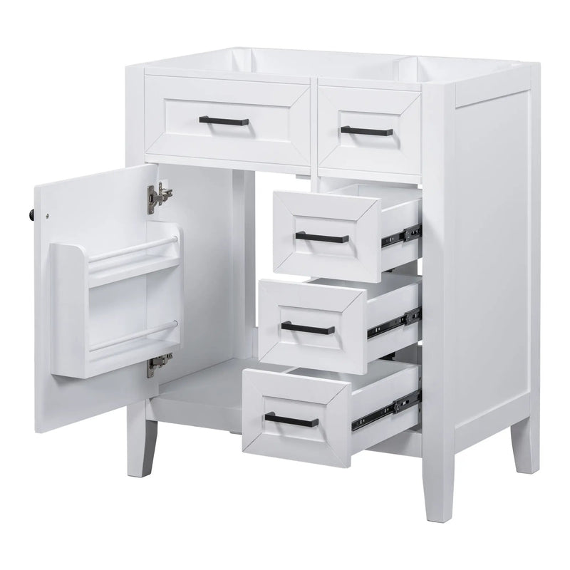 30" Bathroom Vanity Cabinet Base Without Sink by HouseOfZazla