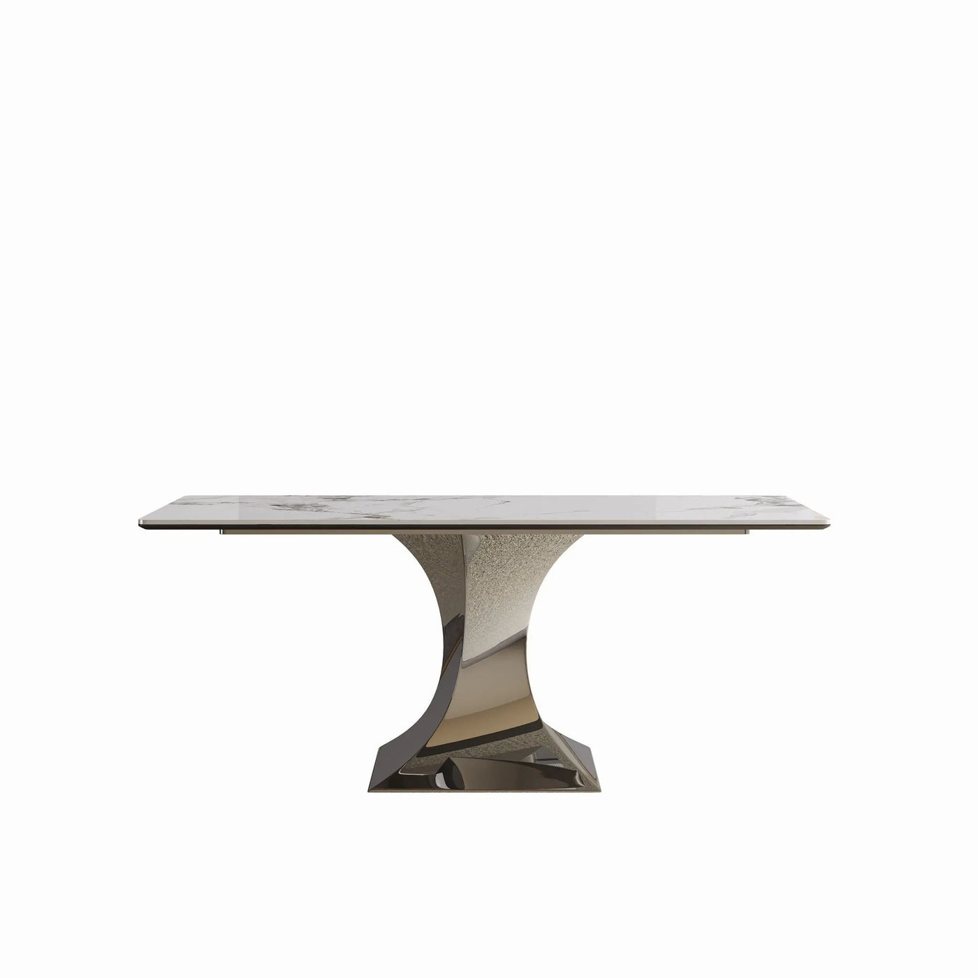 Modern Rectangular Dining Table For 6 With Chairs by HouseOfZazla