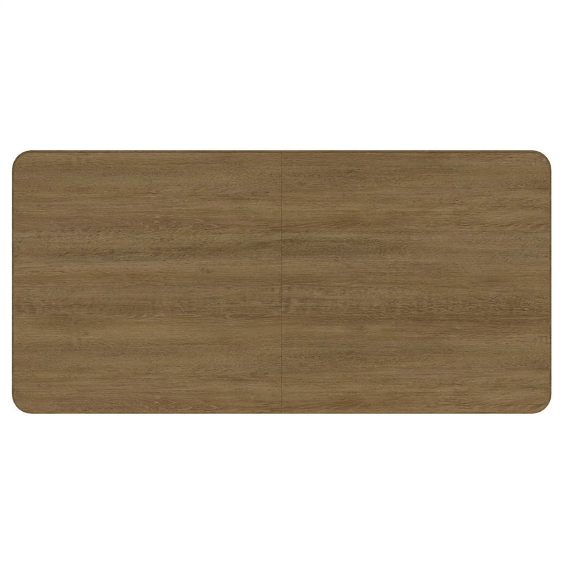 Benson - Extension Leaf Dining Table With Trestle Base - Sand