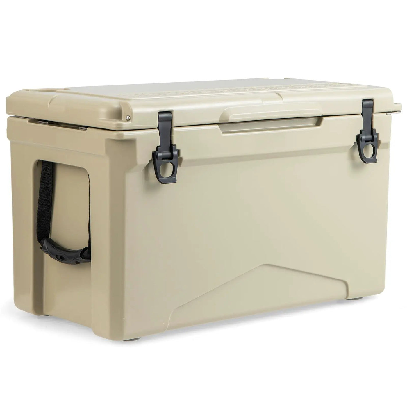 50 QT Rotomolded Cooler Insulated Portable Ice Chest with Integrated Cup Holders by DirectDeals