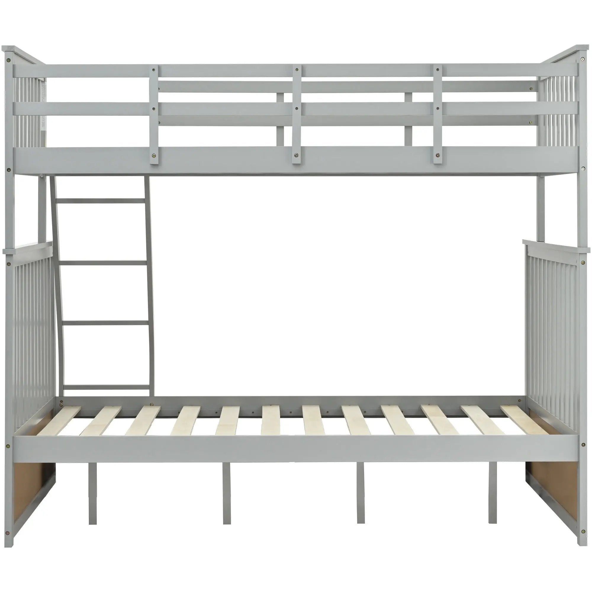 Bunk Bed With Ladder, And Safety Guard Rails by Unique Piece Furniture