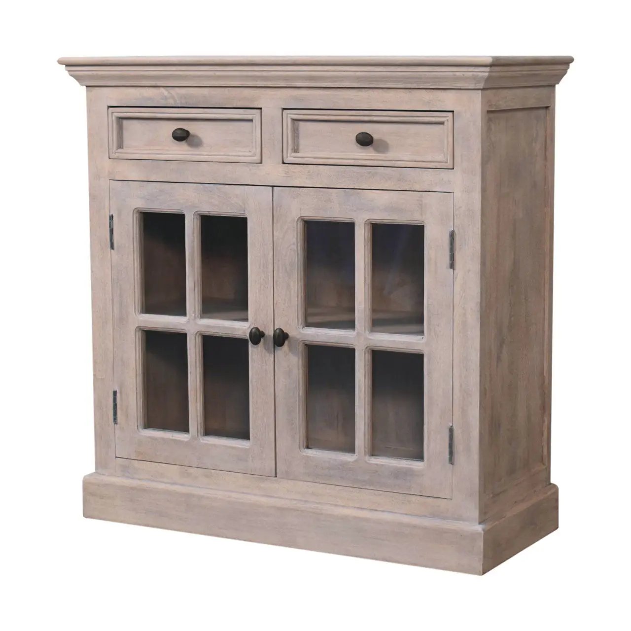 Cabinet With Glazed Doors by Unique Piece Furniture