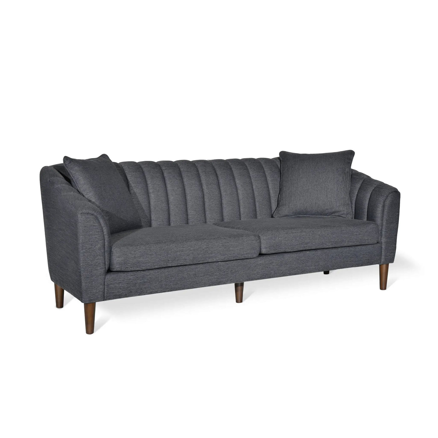 Contemporary 3 Seater Sofa With Accents by HouseOfZazla