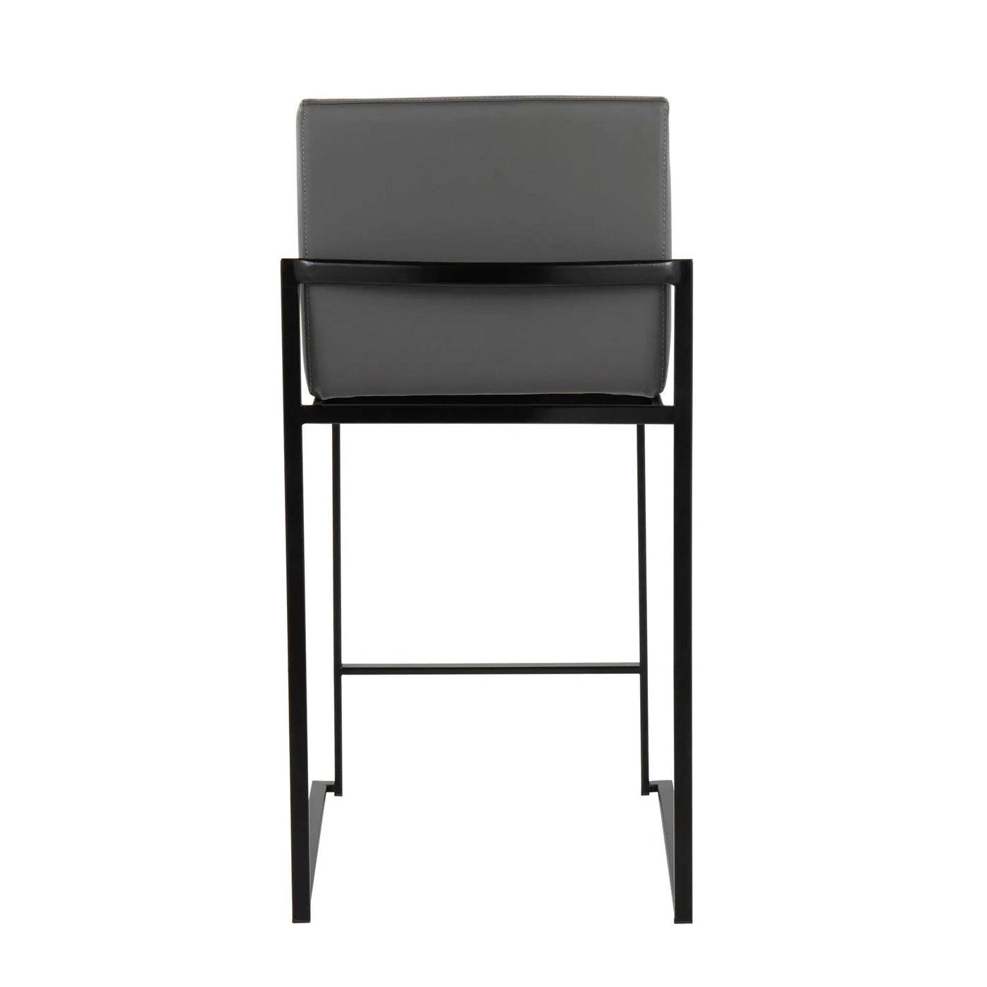 Fuji - Contemporary Modern Elegance, High Back Counter Stool by HouseOfZazla