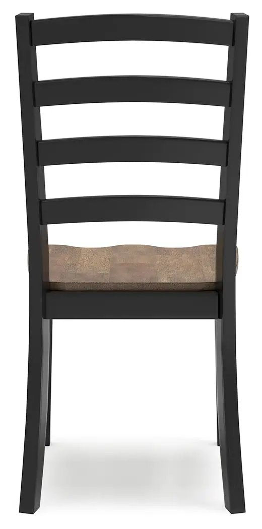 Wildenauer - Dining Room Side Chair (Set of 2) - Brown / Black by Unique Piece Furniture