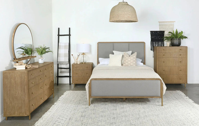 Arini Dresser Mirror Sand Wash by Unique Piece Furniture