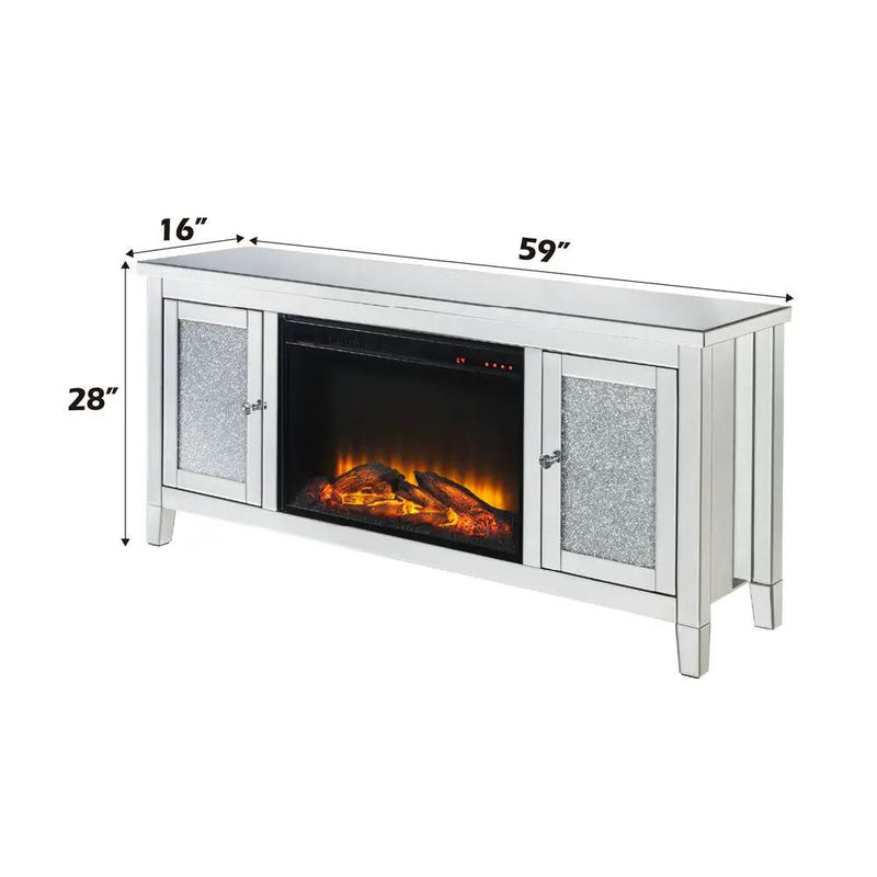 Noralie - TV Stand w/Fireplace by Unique Piece Furniture