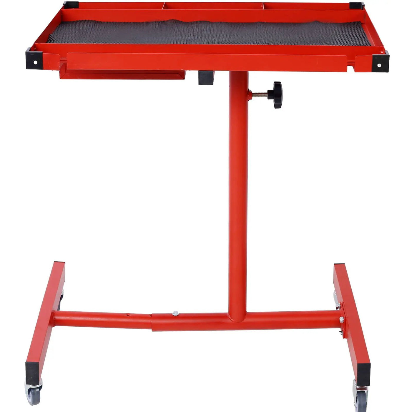 Adjustable Tear Down Work Table With Drawer For Garages, Repair Shops, And Diy, Portable, (4) 2.5" Swivel Casters, 220 Pound Capacity, Rubber Corners, Heavy Duty Steel by HouseOfZazla