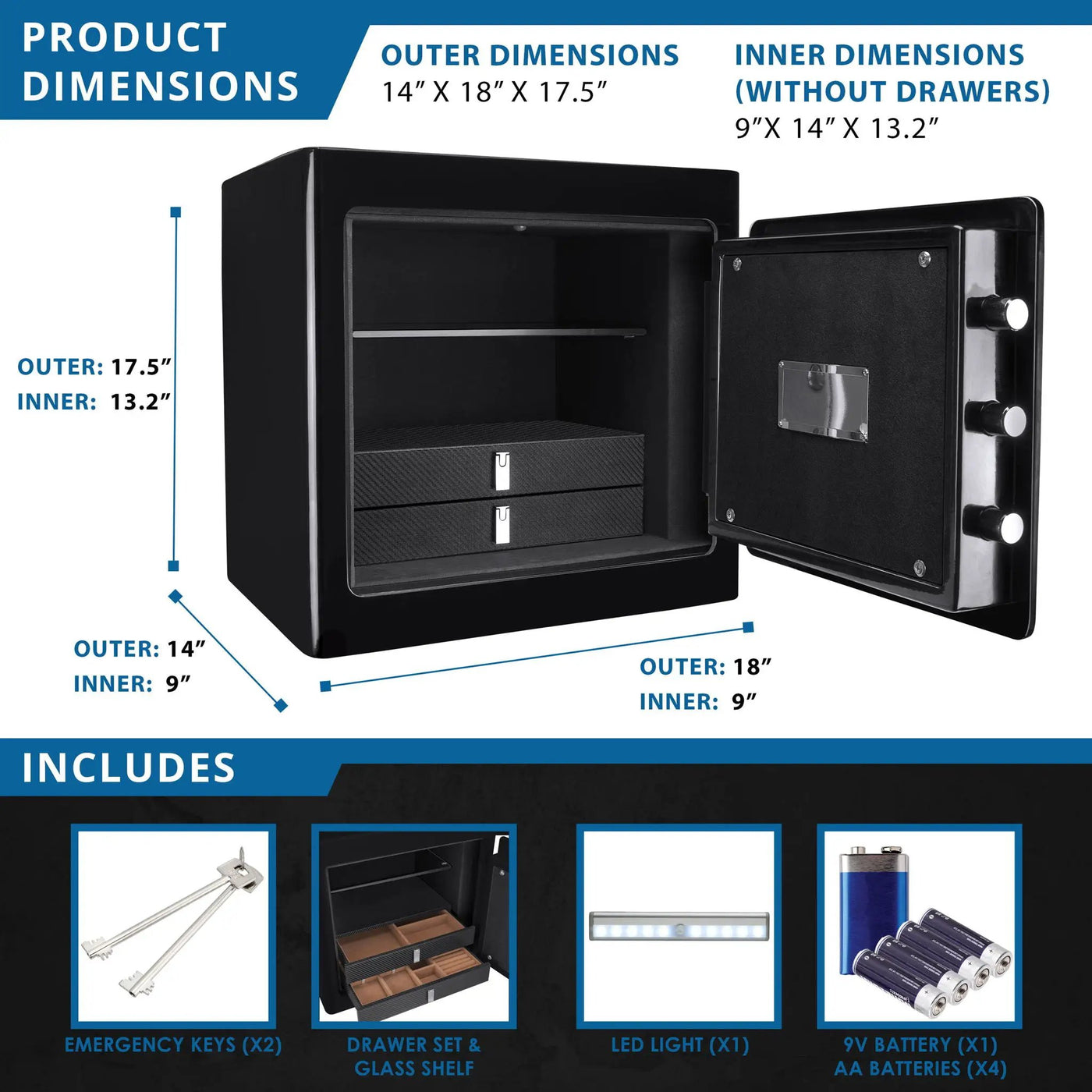 Durable Construction Jewelry Safe by HouseOfZazla