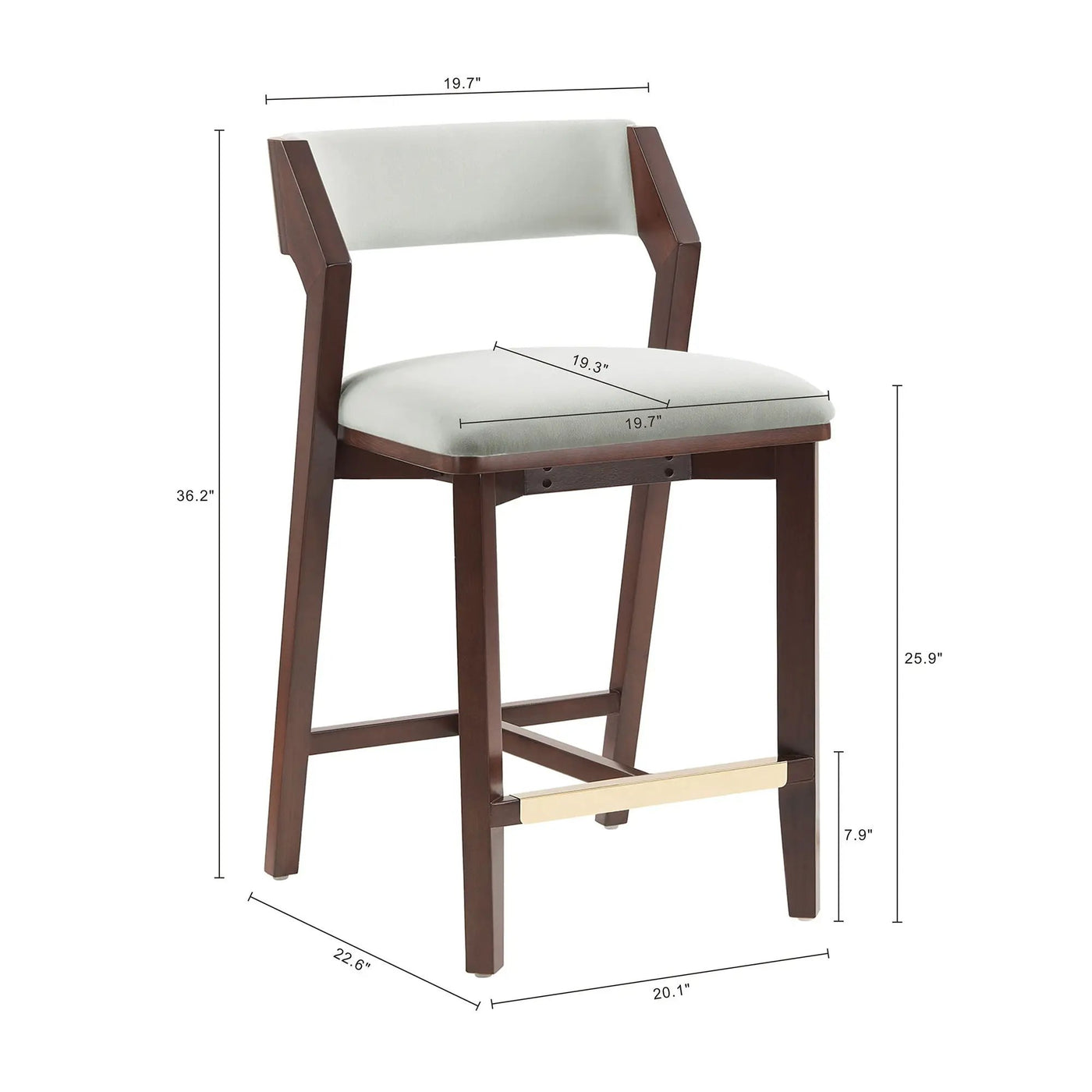 Patricia - Counter Stool by HouseOfZazla
