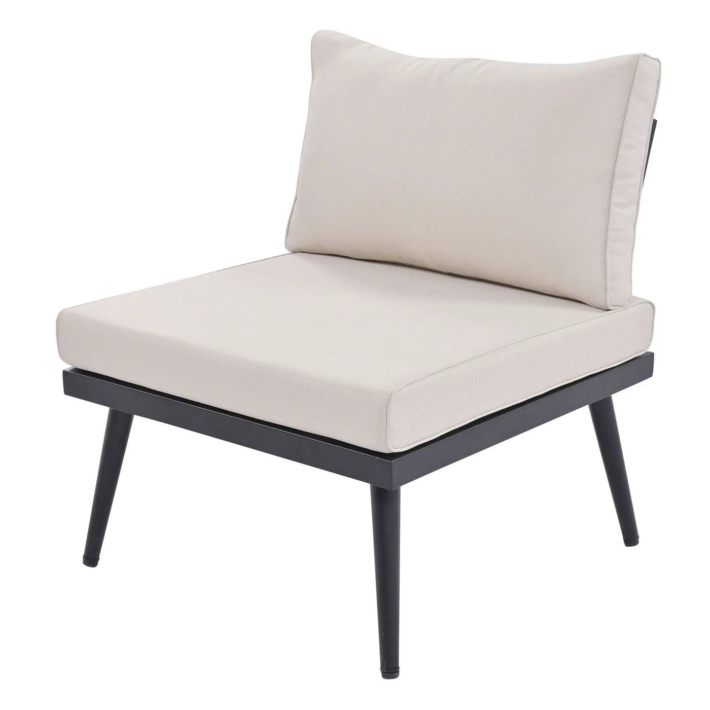 Modern Outdoor Sectional Sofa Set With Nesting Coffee Tables by HouseOfZazla