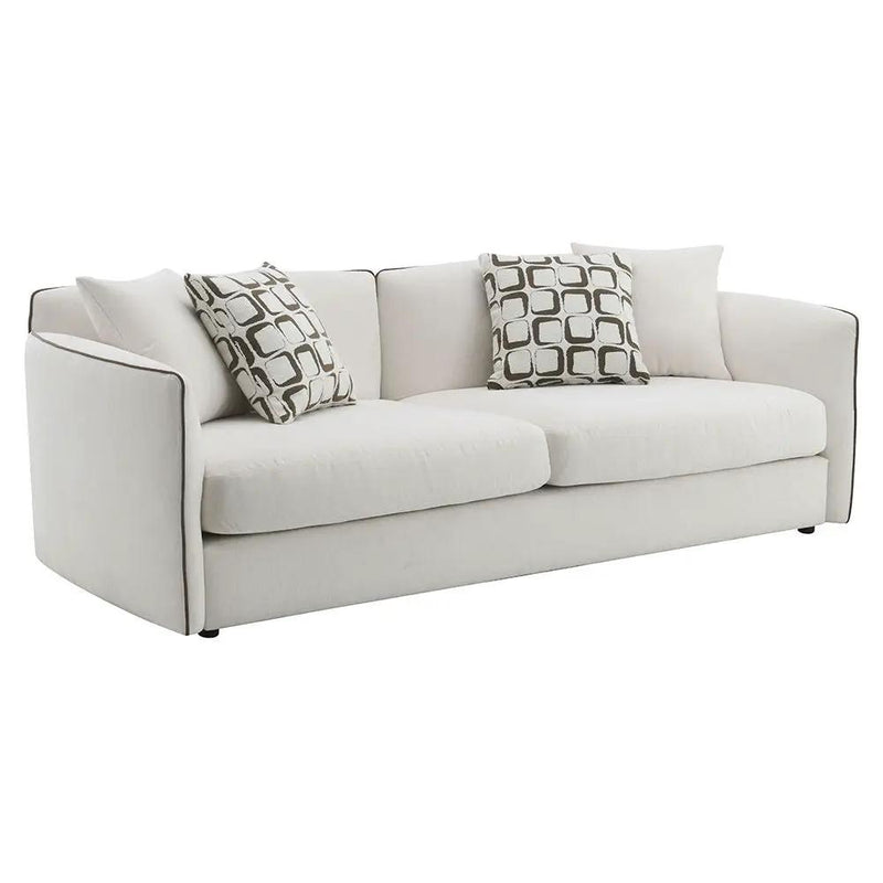 Yolanda - Sofa With 4 Pillows - Beige Chenille by Unique Piece Furniture