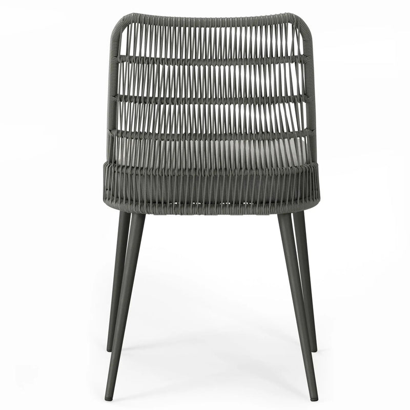 Beachside - Outdoor Dining Chair (Set of 2) - Gray by HouseOfZazla