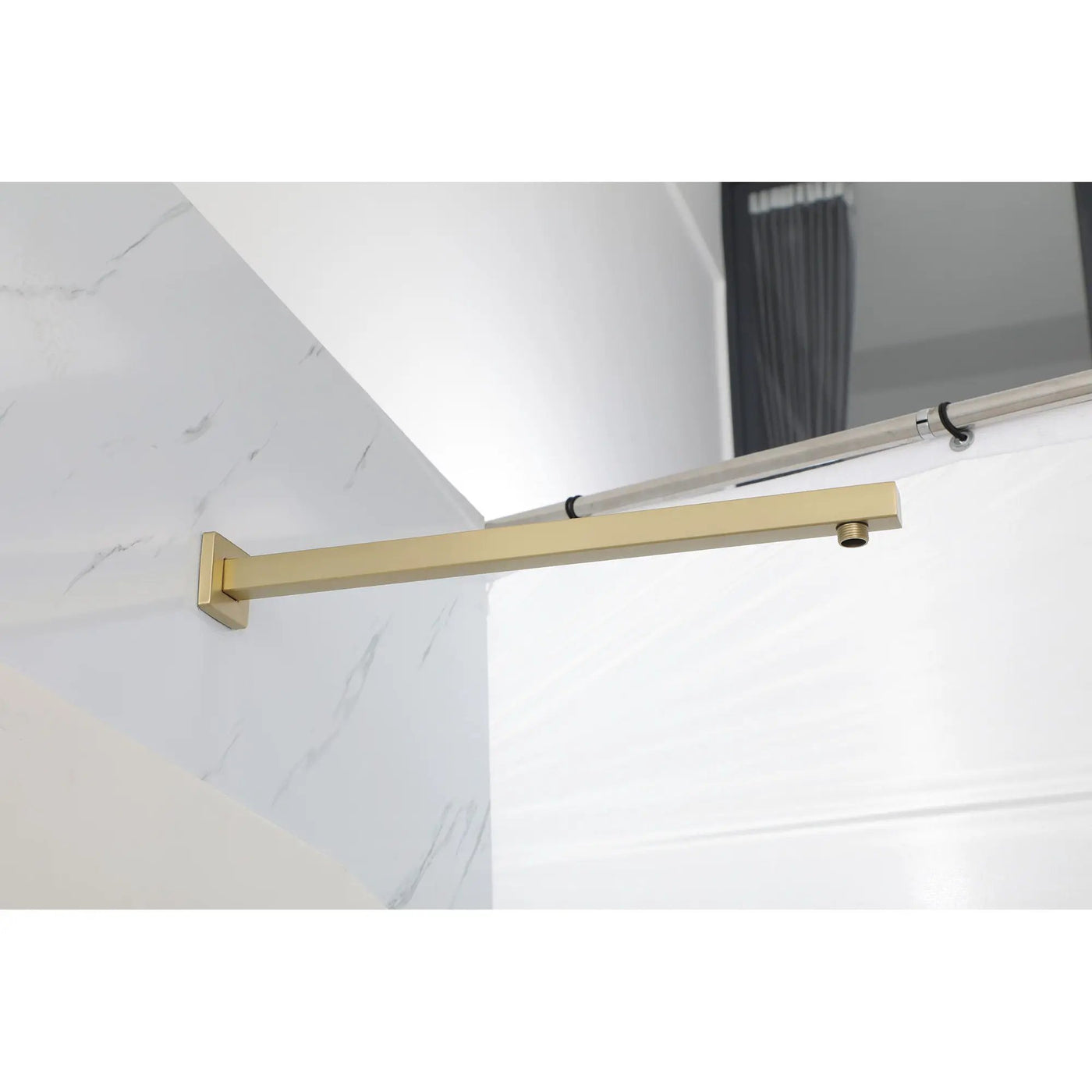 Wall Mounted Shower Arm With Flange by HouseOfZazla