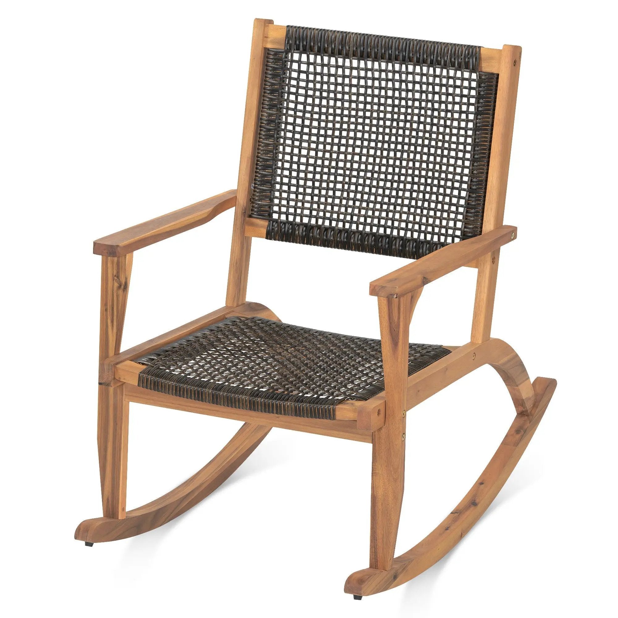 Go 2 Pieces Patio Rocking Chair Set by HouseOfZazla