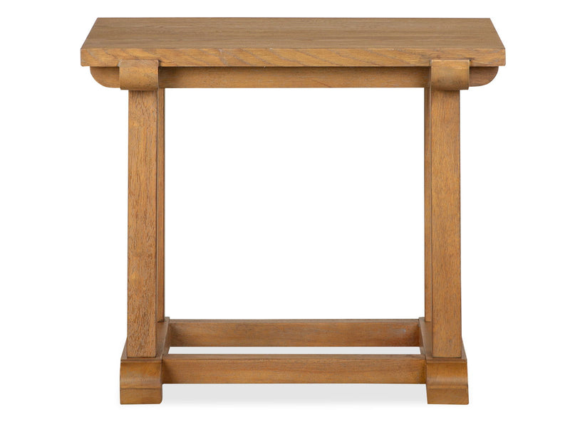 Lindon - Rectangular End Table - Belgian Wheat, photo 5 of 7