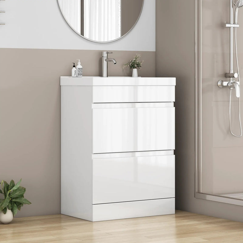 24-inch Bathroom Vanity With Sink Combo by HouseOfZazla