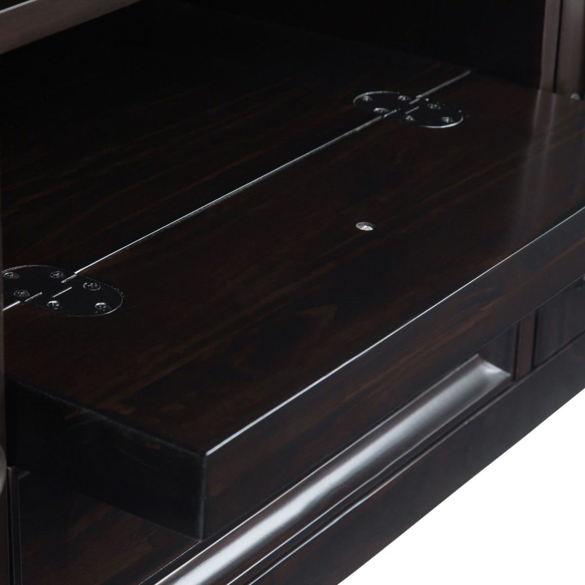 Handcrafted Wide TV Stand with Ample Storage - Light Brown or Dark Brown, photo 8 of 13