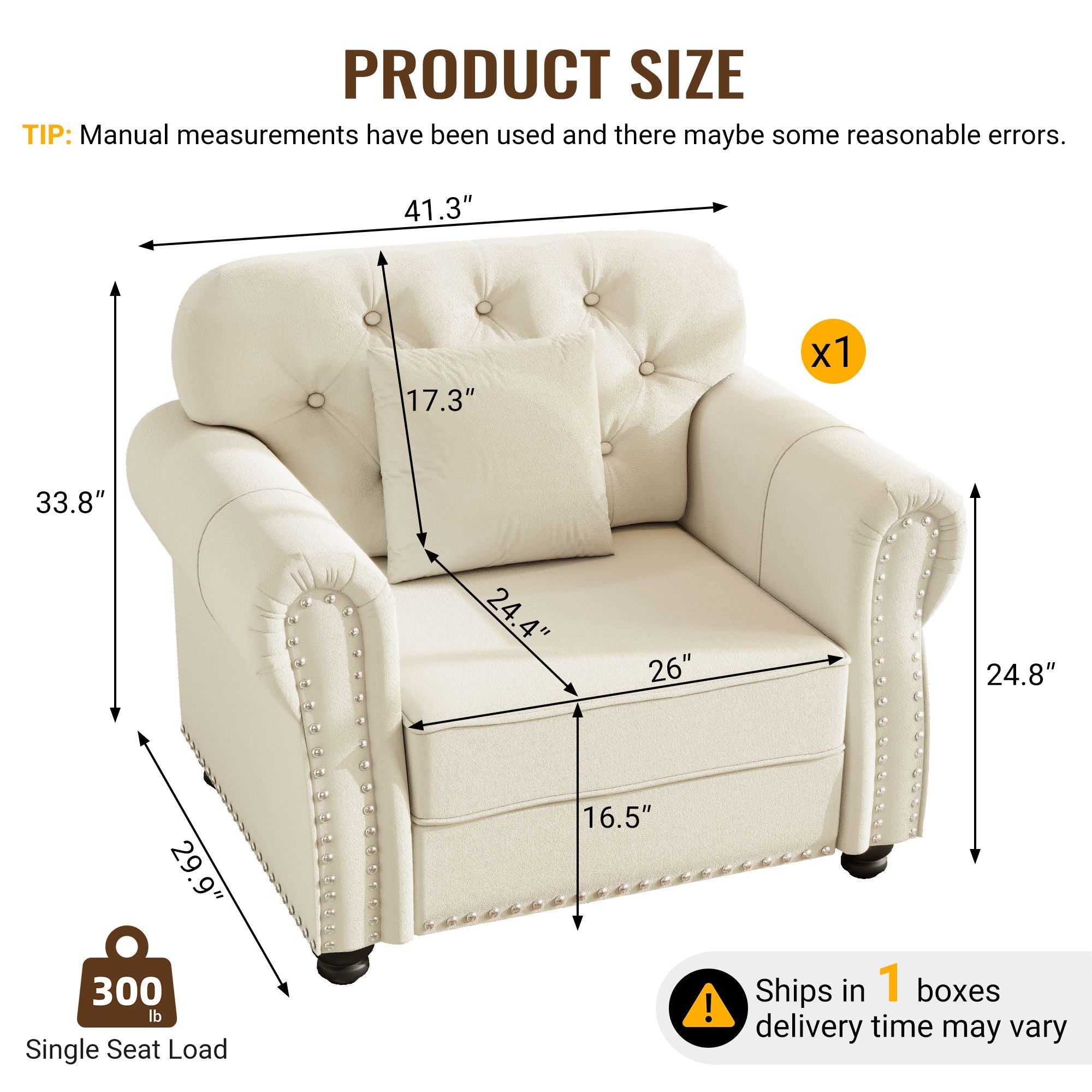 Upholstered Sofa With Nailhead Trim And Rolled Armrests by HouseOfZazla