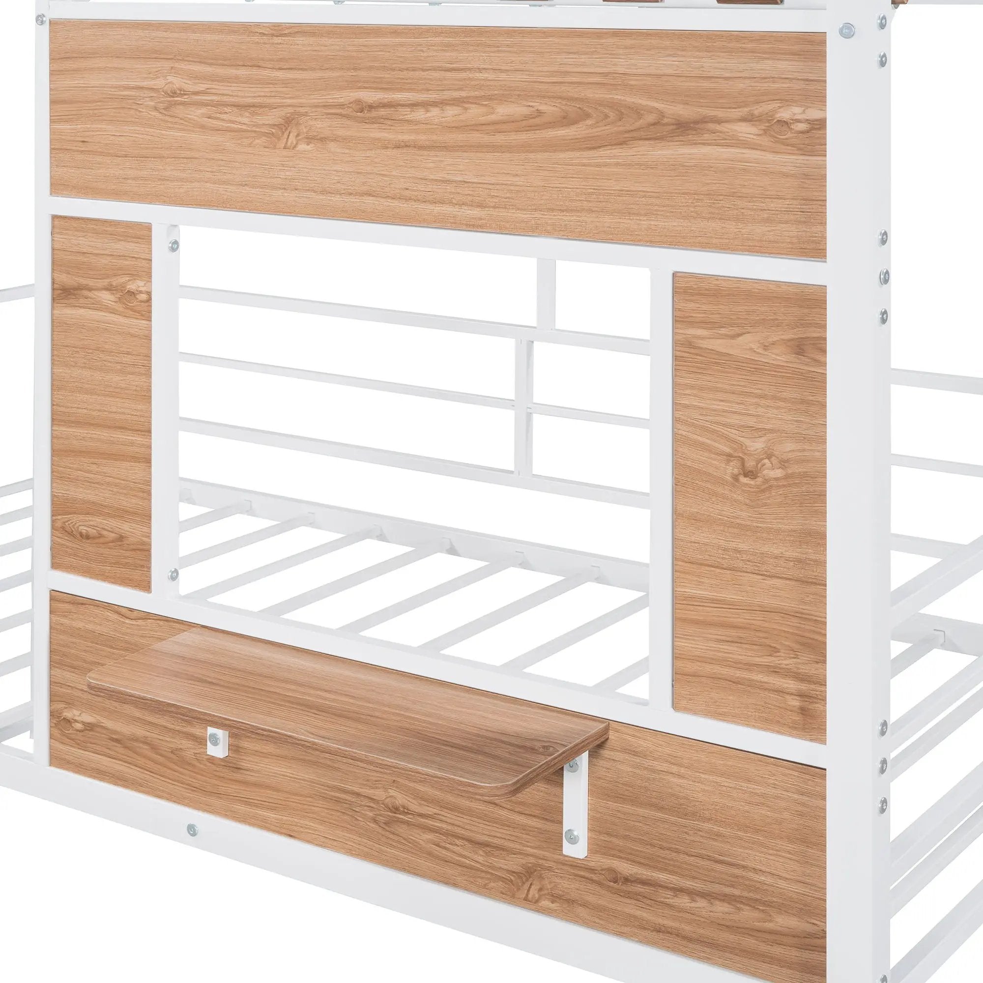 Loft Bed With Roof, Window, Guardrail, Ladder by HouseOfZazla