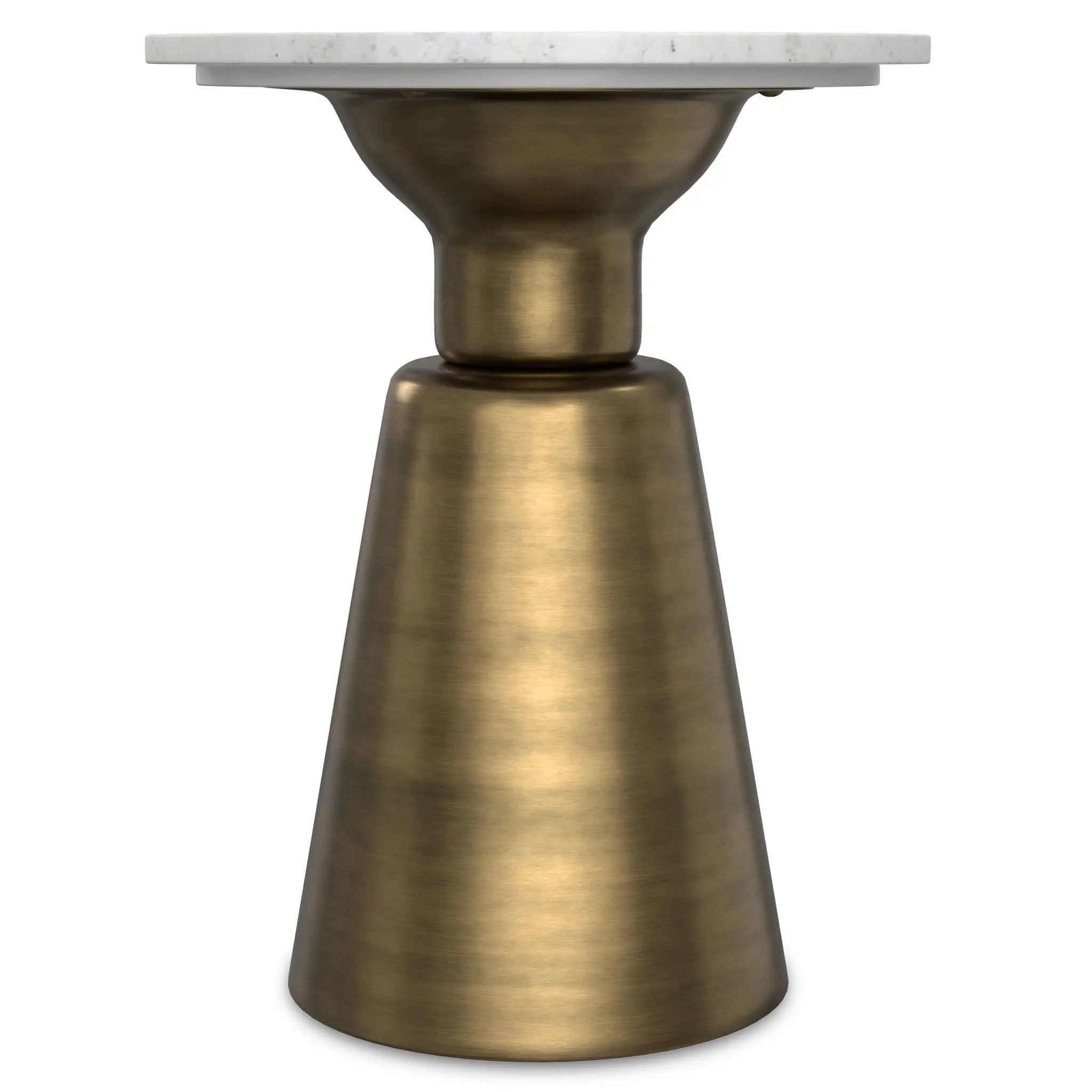 Leyla - Side Table - Antique Brass by HouseOfZazla