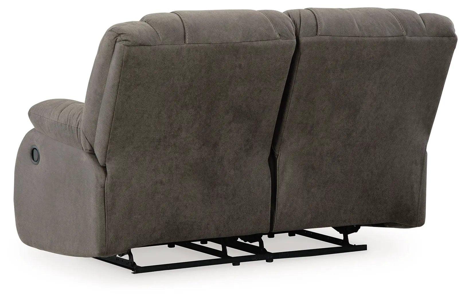 First Base - Reclining Loveseat - Gunmetal by Unique Piece Furniture