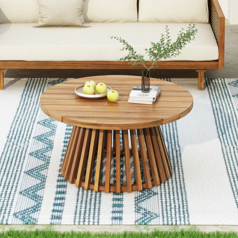 Wicker Patio Furniture Set with Weather-Resistant Rattan Sectional - Brown/Light Grey, photo 6 of 10