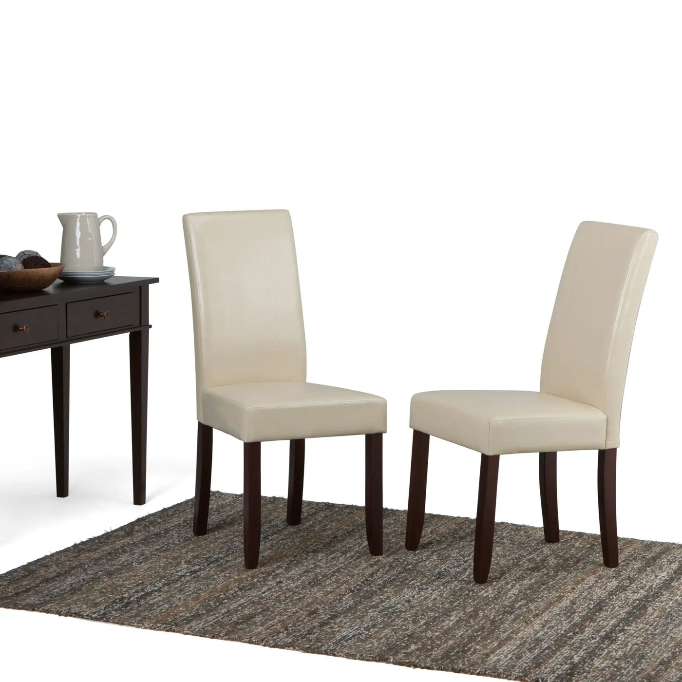 Acadian - Upholstered Parson Dining Chair (Set of 2) by HouseOfZazla