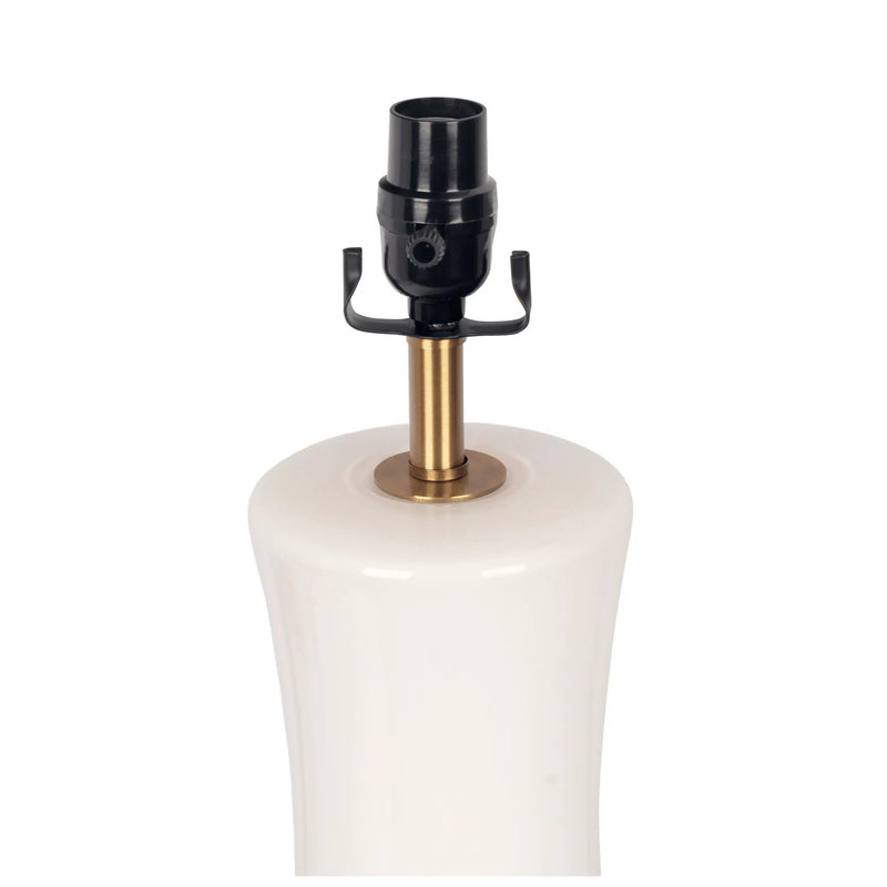 Cascade - Lamp Base Table Lamp - Beige / Gold / White by HouseOfZazla