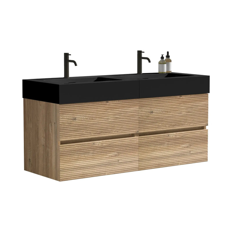 Grace 48'' (24inch*2) Rough Bathroom Vanity by HouseOfZazla