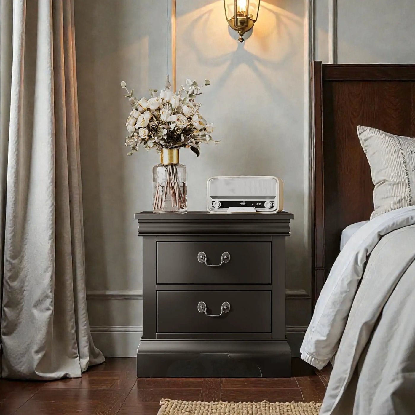 Nightstand With 2 Drawers by HouseOfZazla