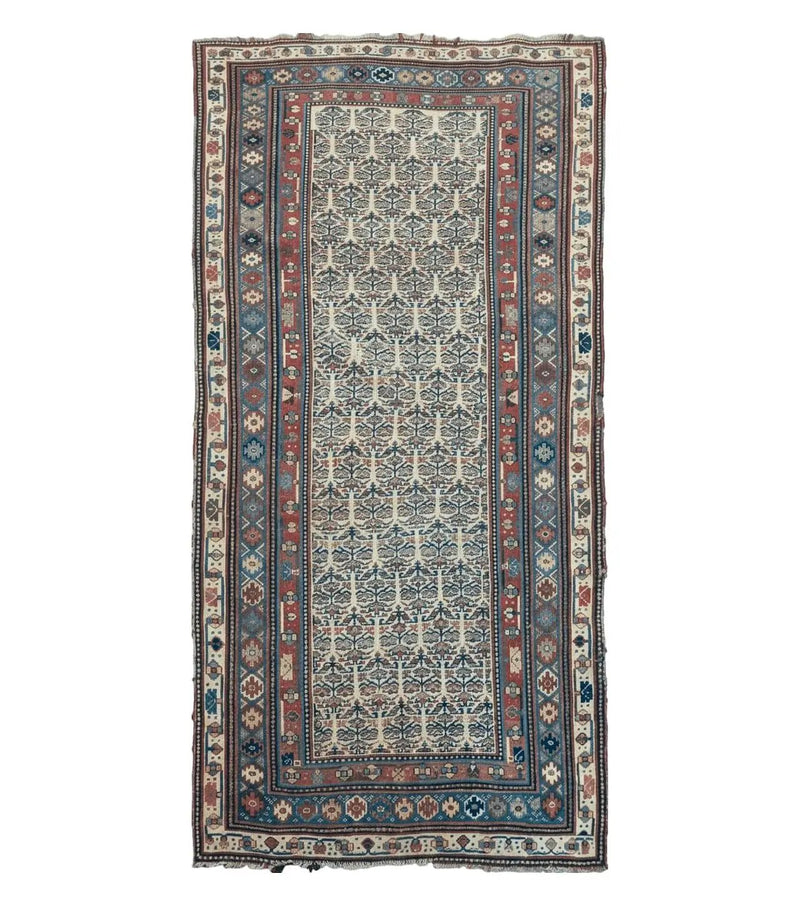 5' X 9' Antique Handmade Caucasian Kuba Wool Rug Veg Dye Runner Nice by Jewel Rugs
