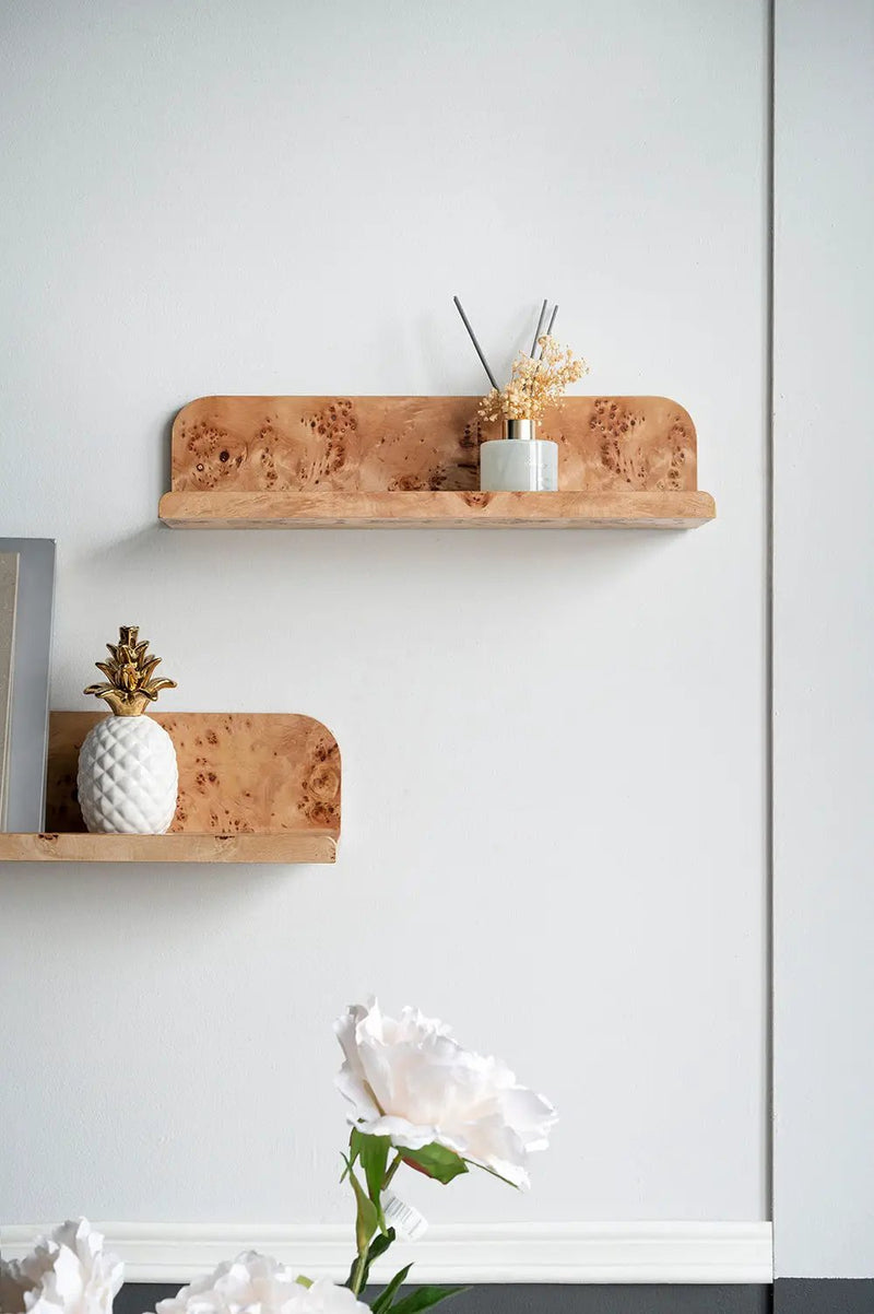 Burl - Eco-Friendly Floating Wall Shelf by HouseOfZazla