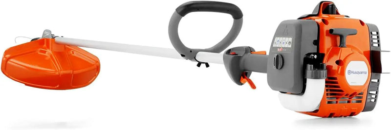 Husqvarna 122L Gas String Trimmer, 22-cc, 2-Cycle, 17-Inch Straight-Shaft Gas Weed Eater with Lightweight Design and T25 Trimmer Head by GreenHaven Gardens