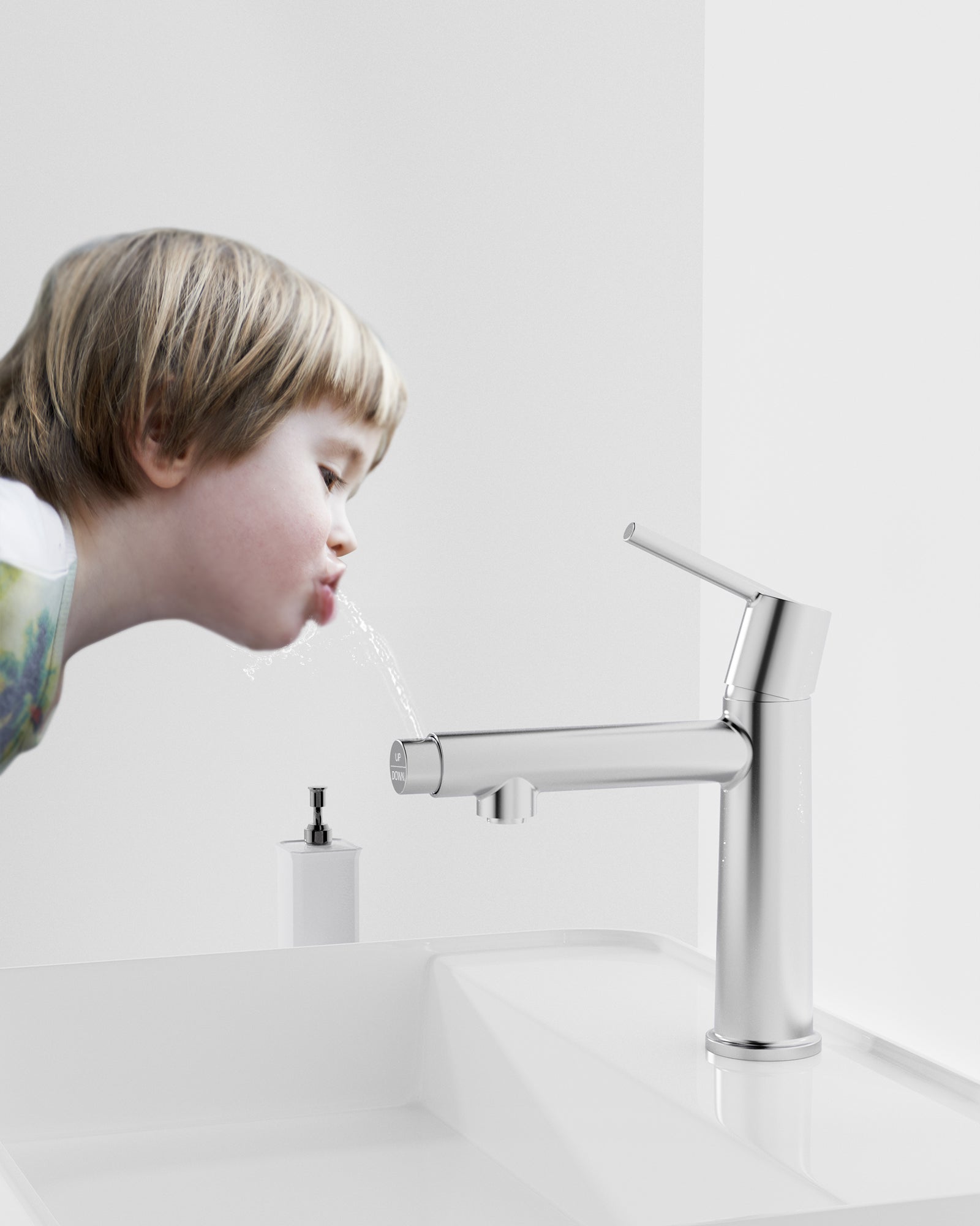 Chrome Single Handle Bathroom Faucet for 1 or 3 Holes by HouseOfZazla