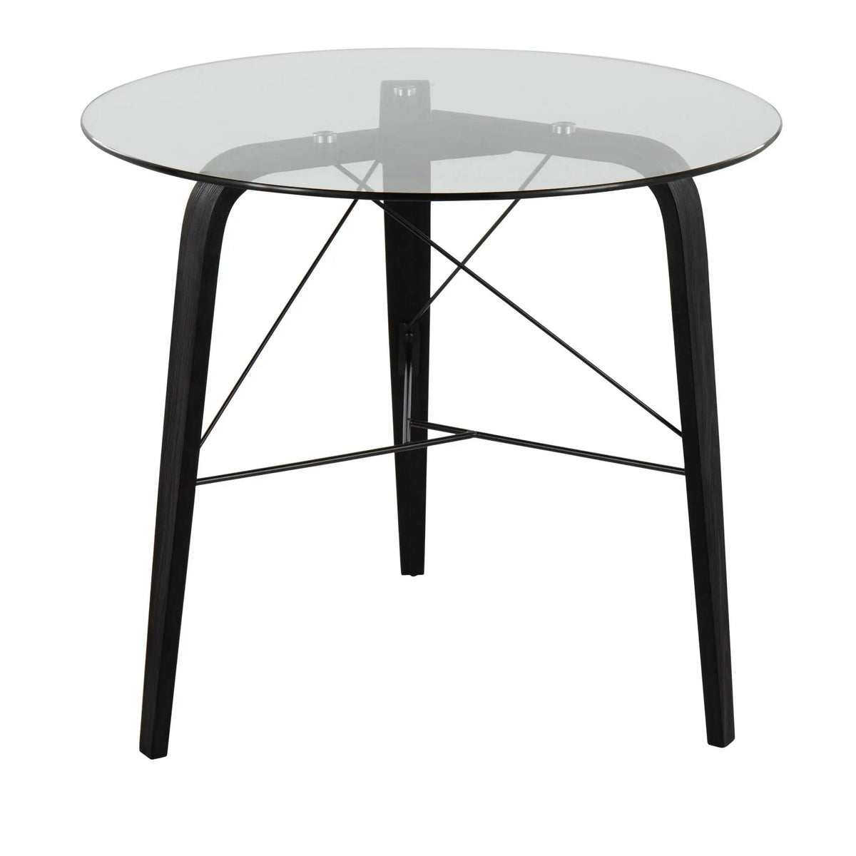 Trilogy - Contemporary Round Dinette Table by HouseOfZazla