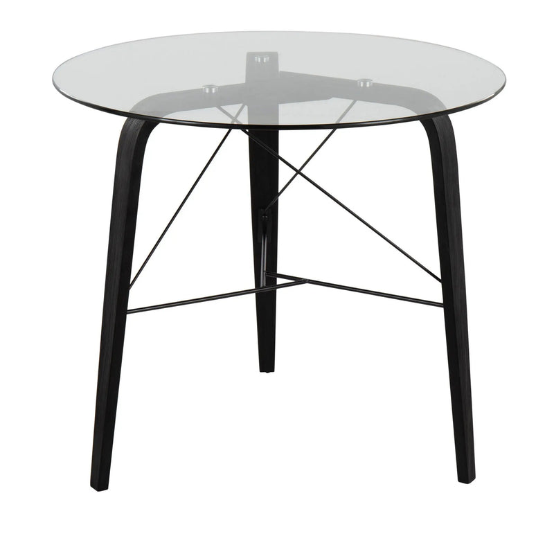 Trilogy - Contemporary Round Dinette Table by Unique Piece Furniture