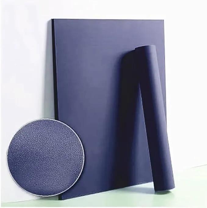 Dimoon 78.7''x17.7'' Blue Peel and Stick Wallpaper Contact Paper Modern Self Adhesive Wall Paper Removable Renter Friendly Textured Solid Color Shelf Cabinet Vinyl Roll (78.7''x17.7'',Tibetan Blue) by GreenHaven Gardens