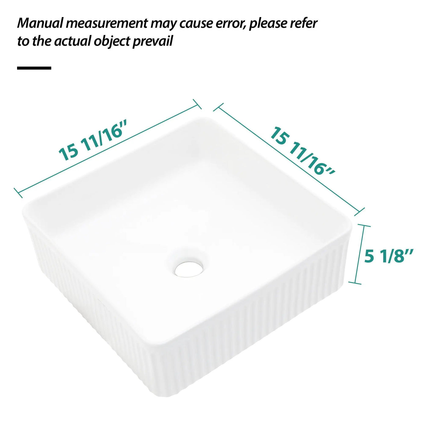 Modern Ceramic Rectangular Vessel Bathroom Sink by HouseOfZazla