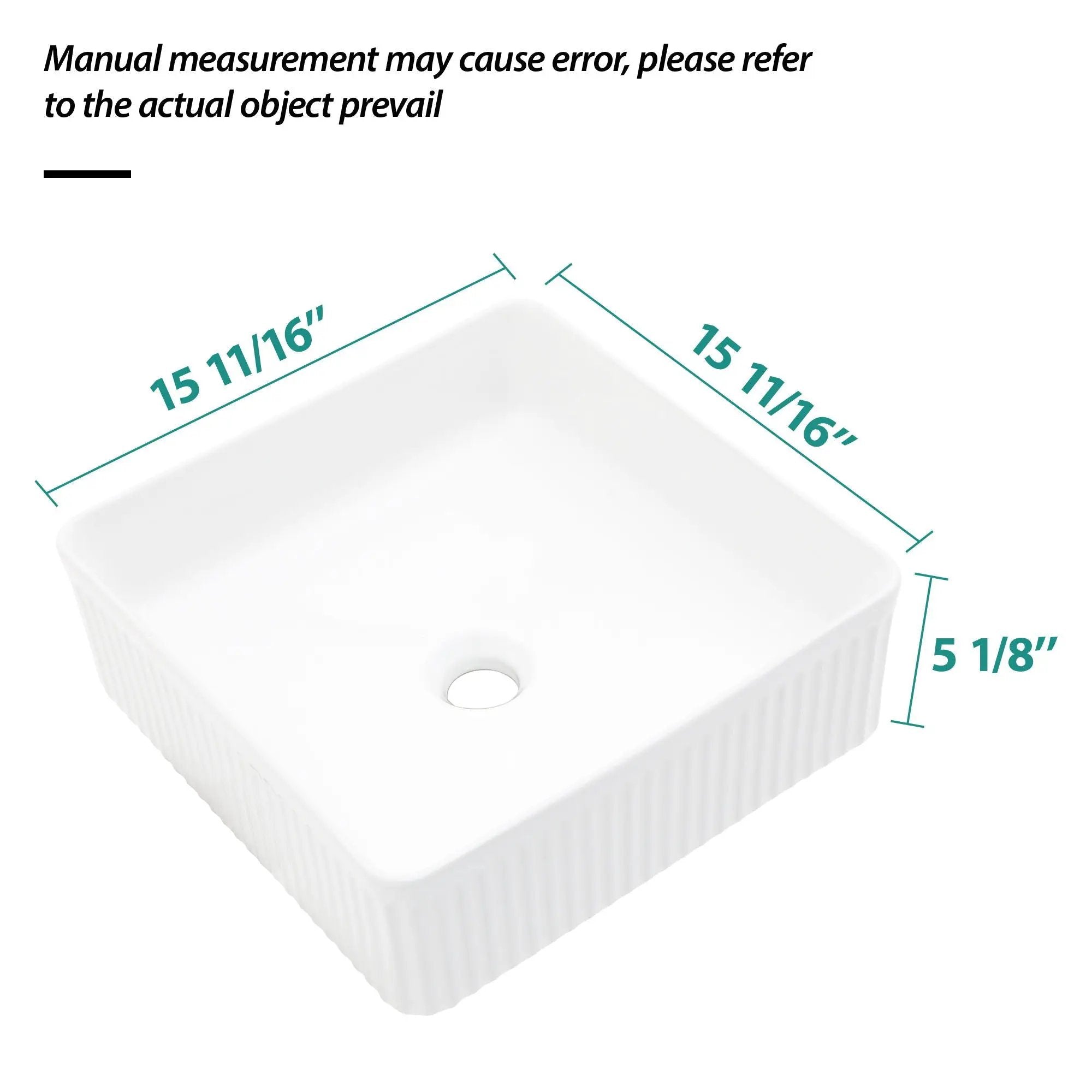 Modern Ceramic Rectangular Vessel Bathroom Sink by HouseOfZazla