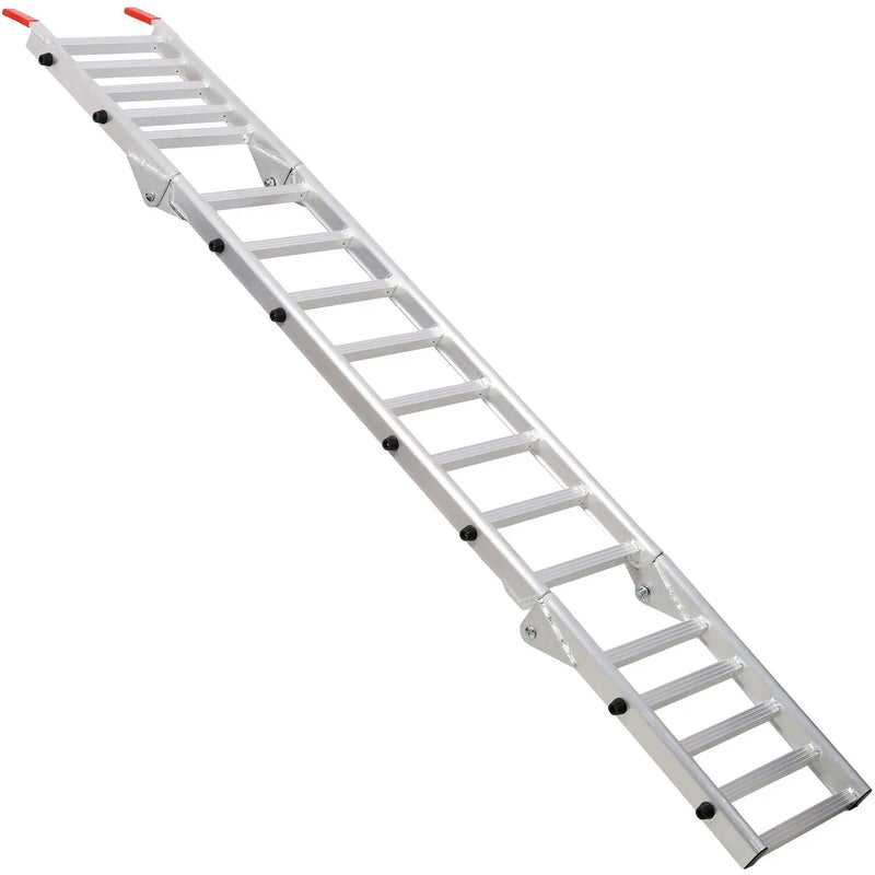 Ramp for Motorcycle, Lawn Mower, and ATV - 2-in-1 Ramp and Tailgate Extender by HouseOfZazla