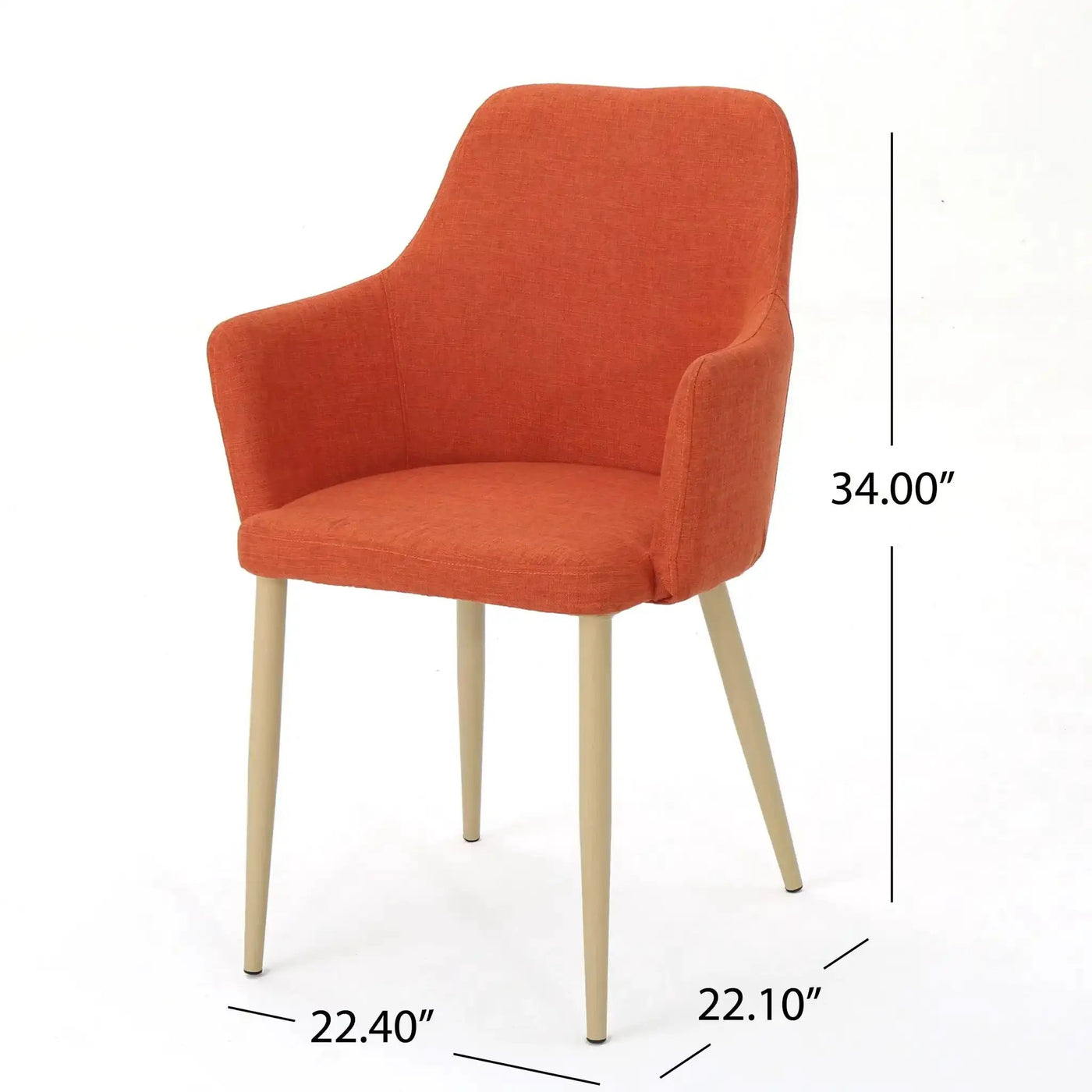 Elegant Dining Chair With Contoured Support by HouseOfZazla