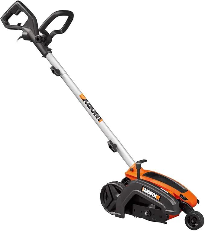 WORX WG896 12 Amp 7.5 Inch Corded Electric Lawn Edger & Trencher, Orange and Black by GreenHaven Gardens
