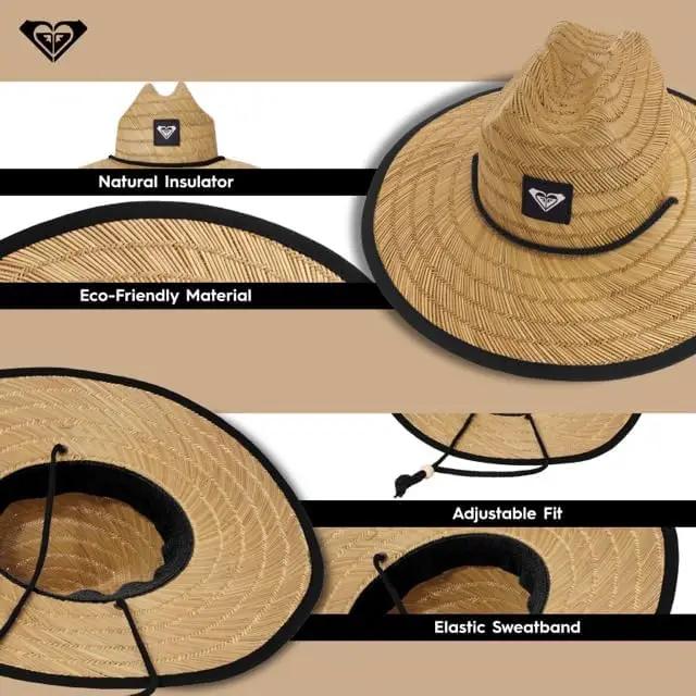 Roxy Women's Tomboy Straw Hat by GreenHaven Gardens