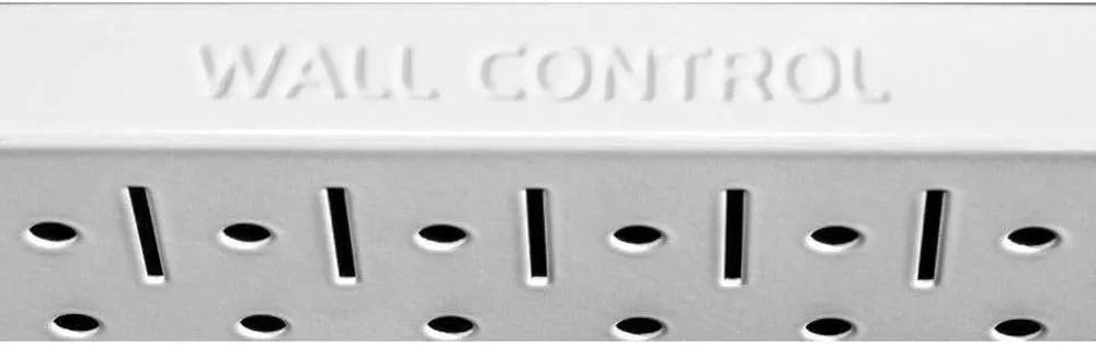 Wall Control 30-WRK-400WB Standard Workbench Metal Pegboard Tool Organizer,White/Black by GreenHaven Gardens