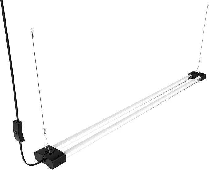 DYMOND Boostgro LED Seed Starter Grow Light 4FT Full Spectrum Linkable 5000k Daylight + 660nm Red + 450nm Blue Indoor Plant Lighting Fixture by GreenHaven Gardens