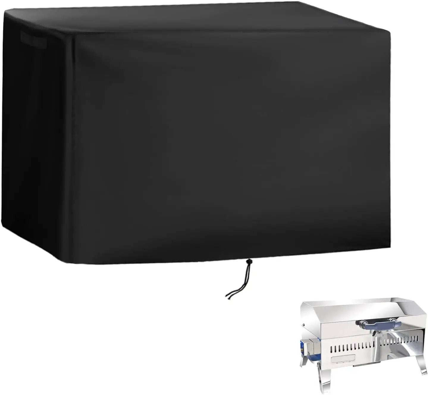 Grill Cover for Magma Boat Grill, Heavy-Duty 600D BBQ Cover for Magma Pontoon Boat Grill by GreenHaven Gardens
