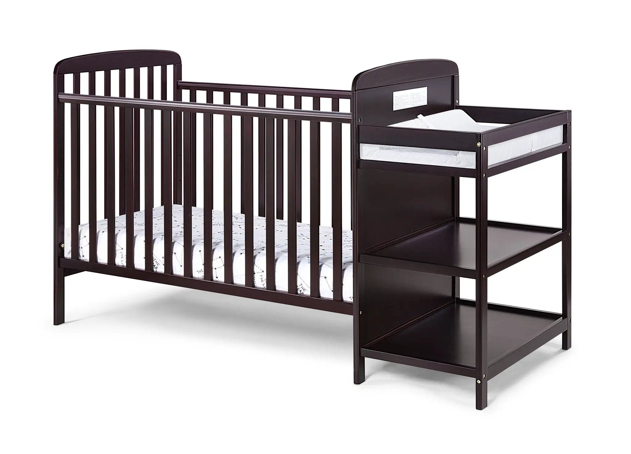 Ramsey - 3-in-1 Convertible Crib / Changer Combo by HouseOfZazla