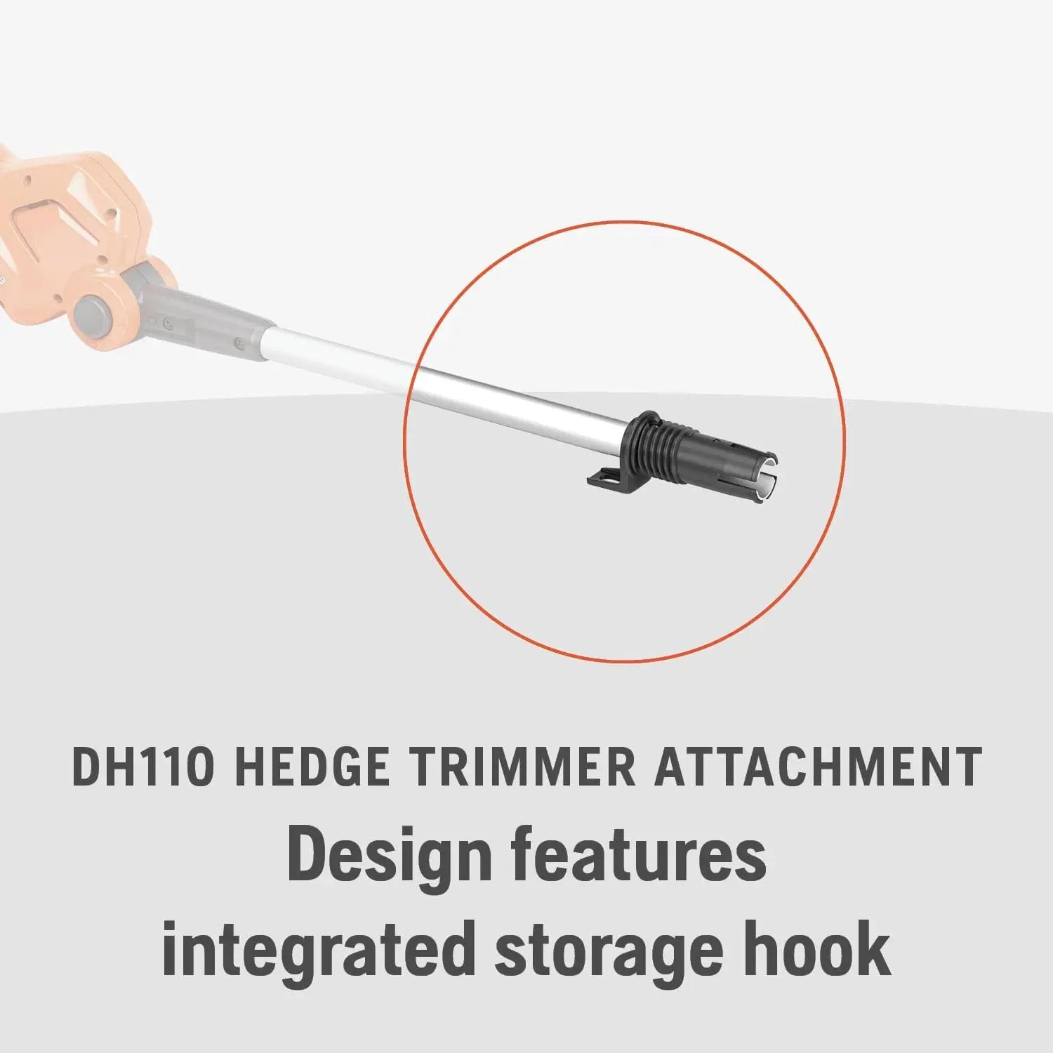 Husqvarna DH110 Hedge Trimmer Attachment, FLXi Compatible Cordless Hedge Trimmer Attachment, Hook and Harness Included for Easy Storage and Additional Support by GreenHaven Gardens